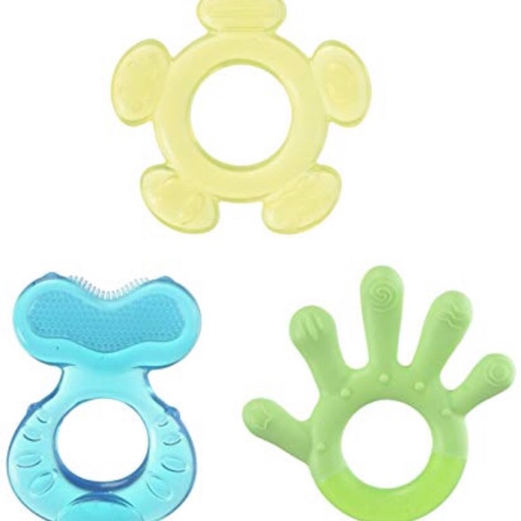 New Nuby 3-step Teether Set colors may vary - Picture 3 of 4